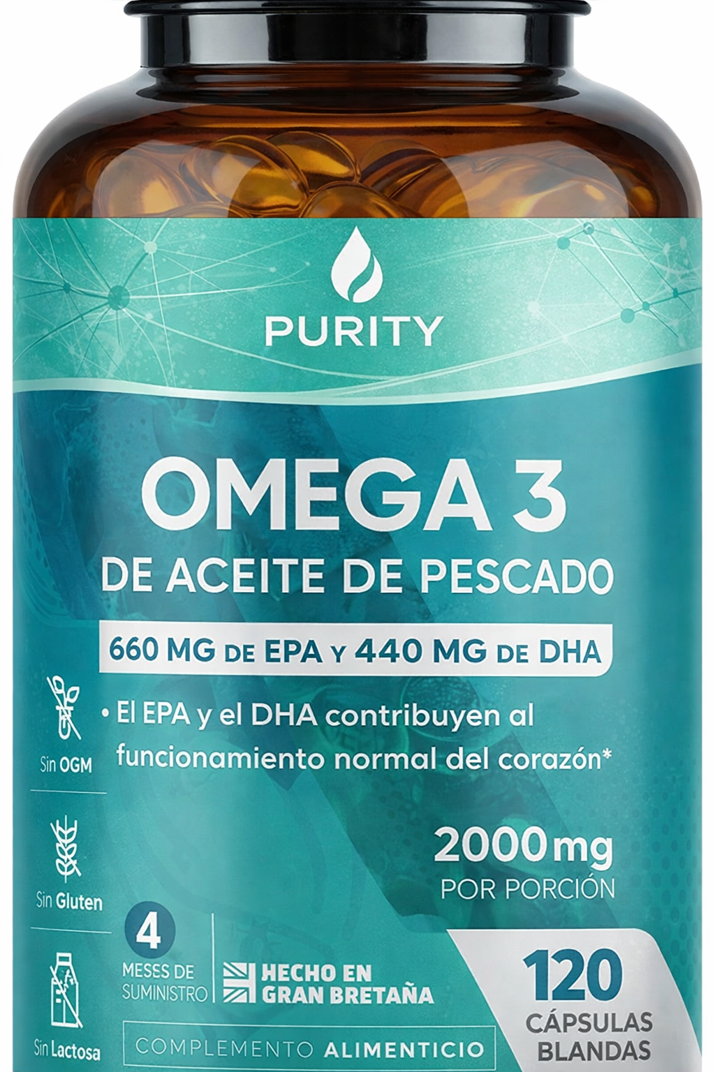 Omega 3 Pureza y Vitalidad Celular